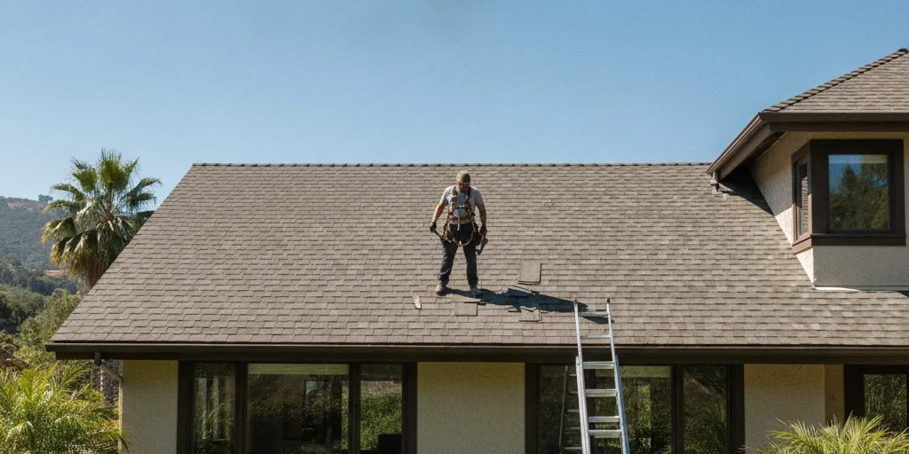 Roofing contractor services in Los Gatos, CA