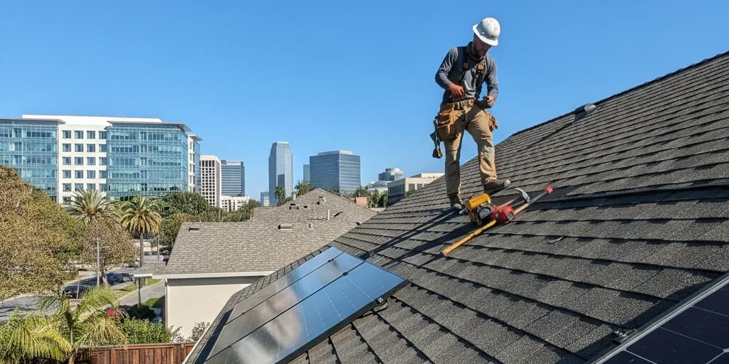 Roofing contractor services in Santa Clara, CA
