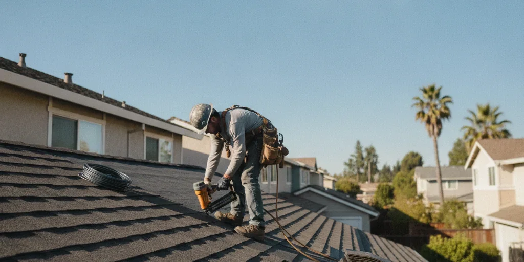 Roofing contractor services in Sunnyvale, CA